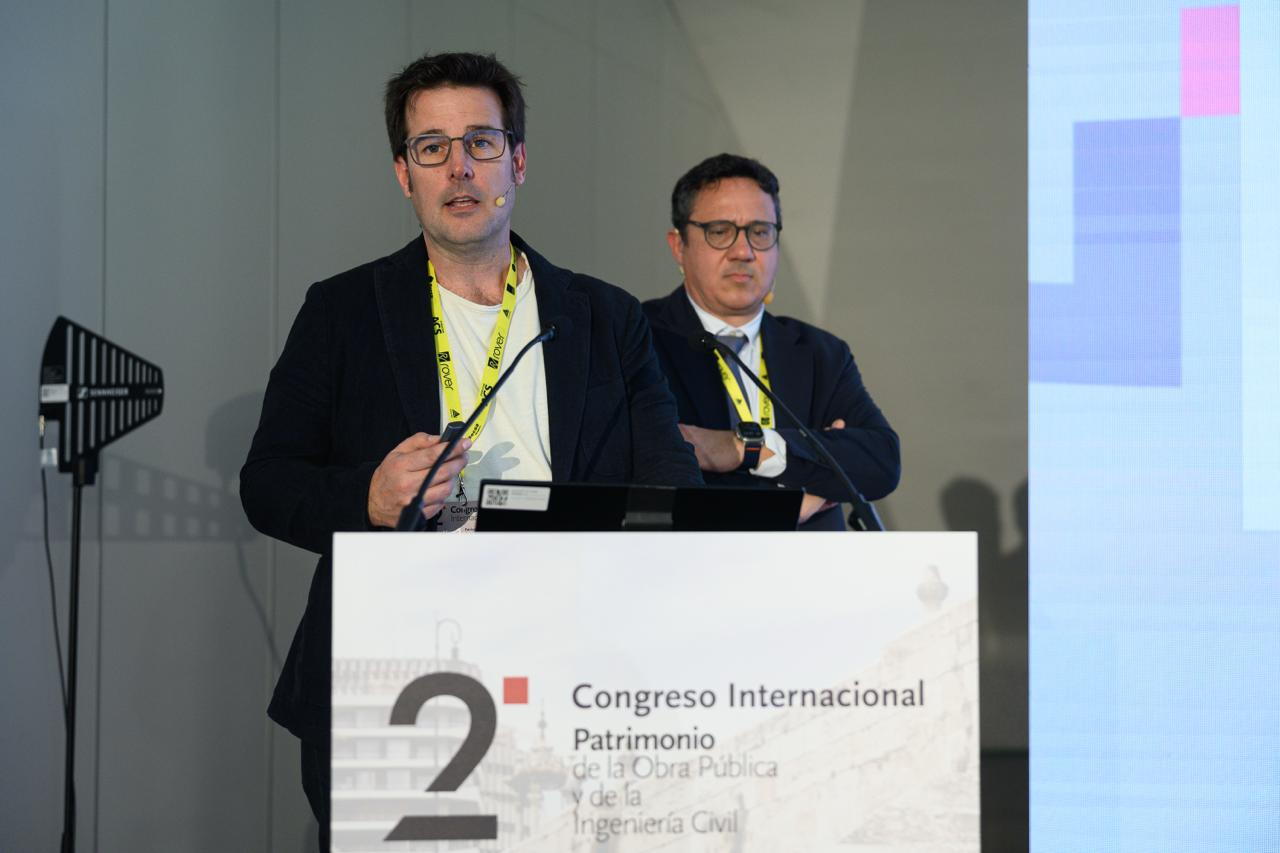 JOSE MORAGUES, PONENTE EN EL CONGRESO DE PATRIMONIO DE LA OBRA PÚBLICA EN VALENCIA