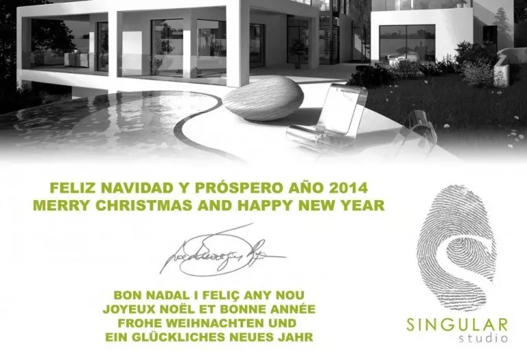 SINGULAR STUDIO WISHES YOU MERRY CHRISTMAS AND HAPPY NEW YEAR 2014