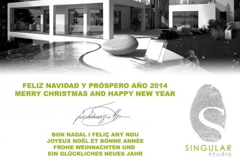 SINGULAR STUDIO OS DESEA FELIZ NAVIDAD Y PRÓSPERO AÑO NUEVO 2014