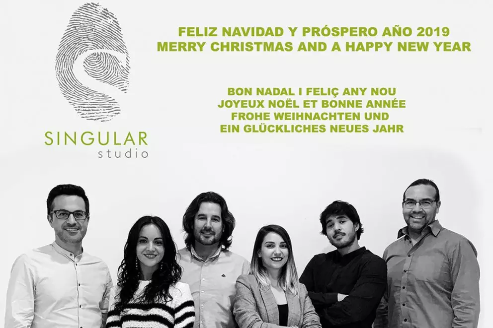 SINGULAR STUDIO OS DESEA FELIZ NAVIDAD Y PRÓSPERO AÑO 2019