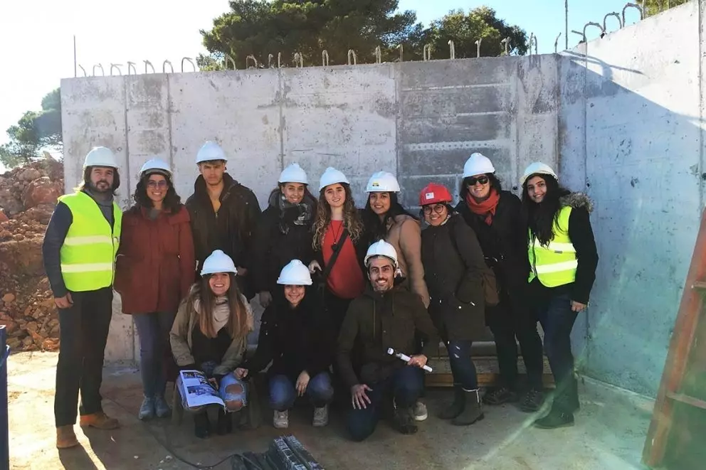 VISITA DE LOS ESTUDIANTES DE LA UNIVERSIDAD EUROPEA DE VALENCIA