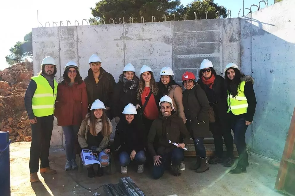 VISIT OF THE VALENCIA EUROPEAN UNIVERSITY STUDENTS