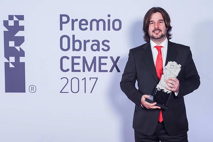 5th ANNIVERSARY OF THE FIRST INTERNATIONAL PRIZE CEMEX 2017 TO CONCRETUS HOUSE 