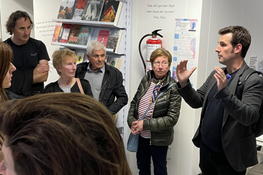 CHARLA DE JOSE MORAGUES PUGA EN LA BIBLIOTECA DE JÁVEA