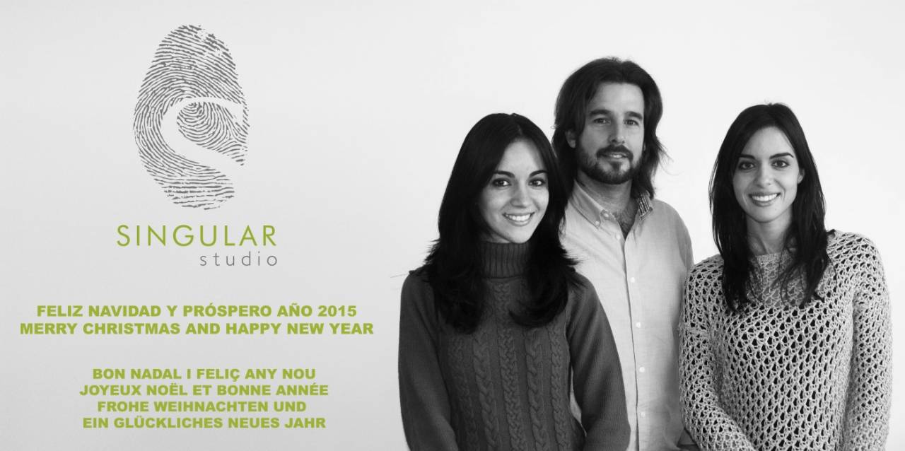 SINGULAR STUDIO WISHES YOU MERRY CHRISTMAS AND HAPPY NEW YEAR 2015